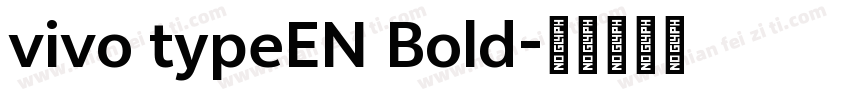 vivo typeEN Bold字体转换